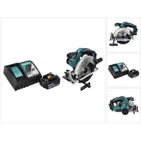 Makita DSS 611 RT1 accu-cirkelzaag 18 V 165 mm + 1x accu 5,0 Ah + oplader