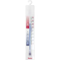 Metaltex - Diepvriesthermometer - Koelkast Thermometer - 15,5 cm - Polystyreen - Wit