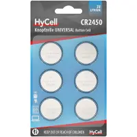Ansmann Knoopcel CR2450 3 V 6 stuk(s) Lithium 6er Blister Lithium Knopfzellen CR2450