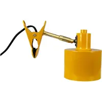 Dyberg-Larsen Klemlamp Ocean, geel / oranje, Slaapkamer, metaal, Scandinavisch, Klemlamp