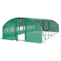 TOOLPORT Tunnelkas 4x8 m, PE-folie, groen