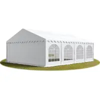 Sonstiges Partytent 5x8 m, PVC 750, met Grondframe, wit