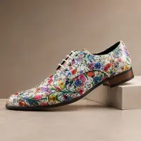 Lureaux The White Botanist - - Nette Kleurrijke Schoenen Met - Of Zonder - Print - Heren
