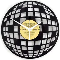 Yesterday's Vinyl Discobal wandklok