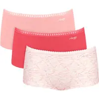 Sloggi Broekje 'Go Crush' rosa / watermeloen rood / offwhite