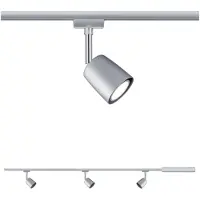 Paulmann URail Railspot Cover Startersset GU10 max. 3x10W dimbaar 230V Chroom mat, Chroom