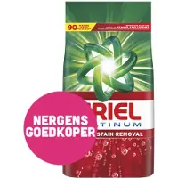 Ariel 2+2 Gratis: Waspoeder Vlekverwijderaar Platinum 90 Wasbeurten 5,85 Kg