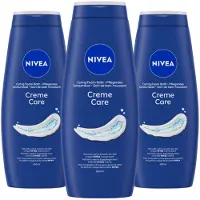 Nivea 3x Douchecrème Care 650 Ml