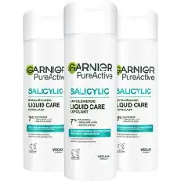 Garnier 3x Pureactive Exfoliërende Liquid Care Salicylic 120 Ml