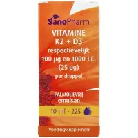 Sanopharm Vitamine K2 + D3 Druppels