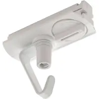 SLV adapter voor hanglampen, 1-fas, met haak, wit