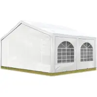 TOOLPORT Partytent 5x5 m, PE 450, wit