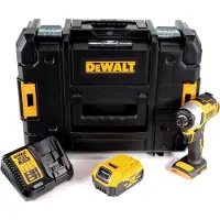 DeWalt DCF 809 P1T accu-slagmoersleutel 18 V Brushless Li-Ion in T-STAK doos + 1 x 5.0 Ah accu + lader