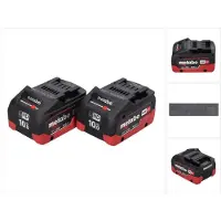 Metabo LiHD accupack set 2x 18 V 10,0 Ah CAS-systeem ( 2x 625549000 )