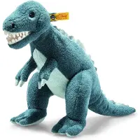 Steiff Knuffel - 35 cm. - De Thaise T-Rex - Groen - - OneSize - Knuffels