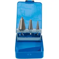 Bgs Plaatschilboren set HSS 3 maten 3 stuks - 1998