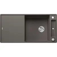 BLANCO AXIA III XL 6 S-F, spoelbak van Silgranit in de kleur vulkangrau