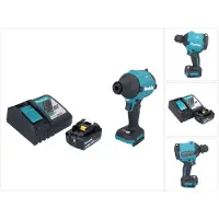 Makita DAS 180 RT1 accu-blazer 18 V borstelloos + 1x accu 5,0 Ah + oplader