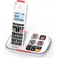 SwissVoice Téléphone sans fil Xtra 2355 Solo avec répondeur Blanc