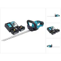Makita DUH 507 RG2 accu heggenschaar 18 V 50 cm + 2x accu 6.0 Ah + lader