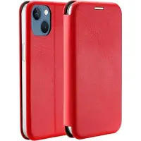 Beline Boek Magnetische Serie - iPhone 14 Hoesje - Rood - Elegante Klap