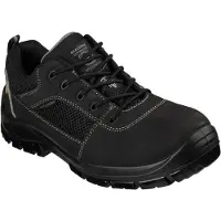 SKECHERS TROPHUS Heren Veterschoenen - Zwart