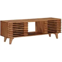 vidaXL TV Kast met opslag met de deur Naturel 105 x 30 x 35 cm