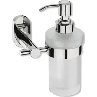 kela Zeepdispenser Lucido Silver Shining