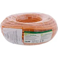 InLine Cat.7 S/FTP Installatiekabel, CCA, PoE+, halogeenvrij, oranje, 25m