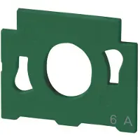 Eaton 6A Rating Stekkeradapter Groen Voor Pasco Paco - 1713622