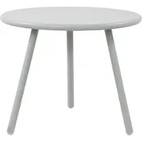 CLP Berea Salontafel - Rond - Loungetafel - voor buiten en binnen - Weerbestendige en UV-bestendige tuintafel - Bijzettafel voor buite turkis