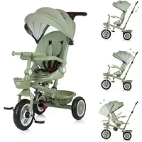 Chipolino Driewieler met kap, model Marathon 2-in-1, pastelgroen