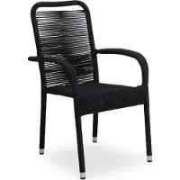 LC Garden Romano dining tuinstoel stapelbaar 64x56x94 cm