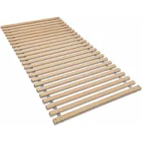 NovaSleep Lattenbodem 80x200, hoogwaardige lattenbodem van berkenhout, 28 flexibele latten, premium rollenbodem, gemaakt in Duitsland