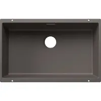 BLANCO Subline 700 - Silgranieten spoelbak, 73x46 cm, vulkaan grijs 527803
