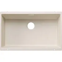 BLANCO Subline 700 - Silgranieten spoelbak, 73x46 cm, wit 527804