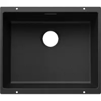 BLANCO Subline 500 - Silgranieten spoelbak, 53x46 cm, zwart 527794