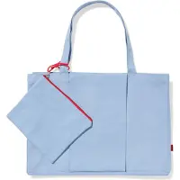 HEMA Strandtas lichtblauw (felblauw)