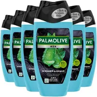 Palmolive 6x 4in1 Men Shower & Shave Aloe Vera & Green Tea 250 Ml