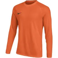 Nike Dri-FIT Park VIII Voetbalshirt Lange Mouwen Kids Feloranje Zwart
