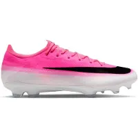 Nike Mercurial Vapor 17 Pro Gras Voetbalschoenen (FG) Felroze Wit Zwart