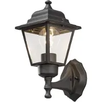 Konstsmide 7093-750 Buitenlamp (wand) E27 Zwart
