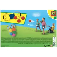 SES Creative - Splash water Katapult XXL – Splashballen schieten – Alternatief voor waterballonnen – Waterspeelgoed voor kinderen - Te gebruiken met 1 of 3 personen