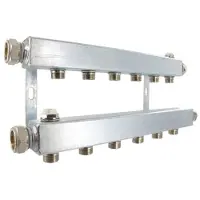 Comfortlux Radiatorverdeler VE1400136 6-groeps M22 - staalverzinkt