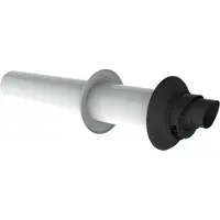 Burgerhout Muurdoorvoer concentrisch PP 60/100