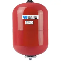 Watts VR8 expansievat 8 liter 1,5 bar - rood