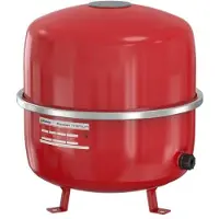 Flamco Flexcon Premium expansievat 35 liter 0,5 bar - rood