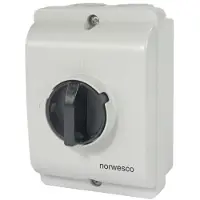 Norwesco ESWPX werkschakelaar 4-polig 16A IP65