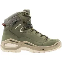 Lowa - Women's Renegade Evo GTX Mid - Wandelschoenen 38, olijfgroen/beige