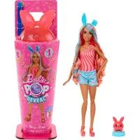 Barbie Pop Reveal Animal Party Bunny Doll Roze Kinderen